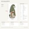 Misure di Nisse: 68,3 × 46,7 × 108,0 mm