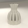 Spiga in bianco osso: porta tealight a covone di grano in PLA, alto 90 mm